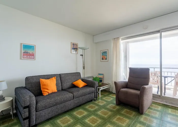 Avec Balcon, Parking Prive, Acces Direct Plage, Proche Centre - Fr-1-319-44 * Arcachon